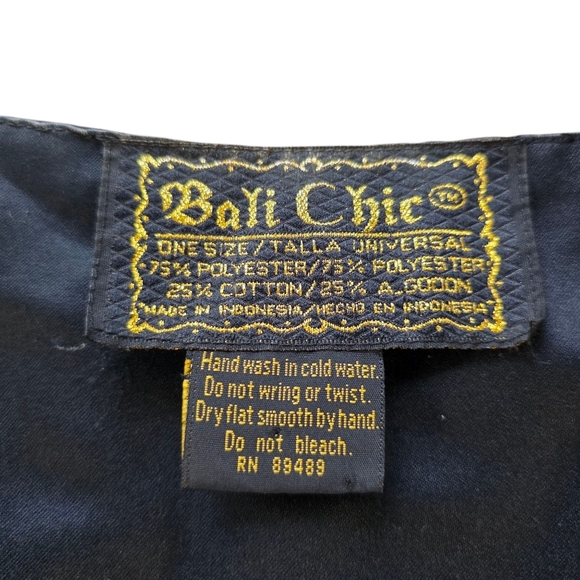 Bali Chic Vintage Beaded Vest One Size Pink Brown Gold Embellished Boho - Picture 4 of 7